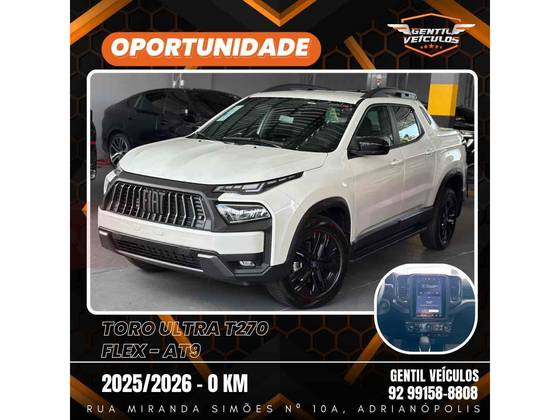 FIAT TORO 1.3 TURBO 270 FLEX ULTRA AT6